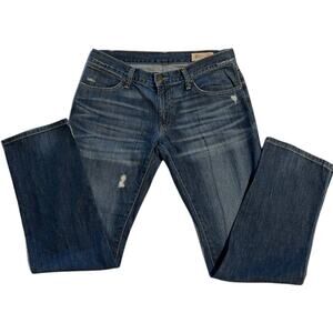 Gap, Limited Edition Distressed Straight Leg Jeans 4, 27/32